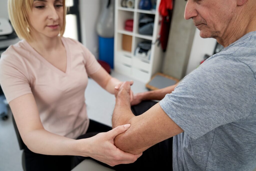 female physical therapist working with senior man 2024 11 26 21 58 17 utc converted